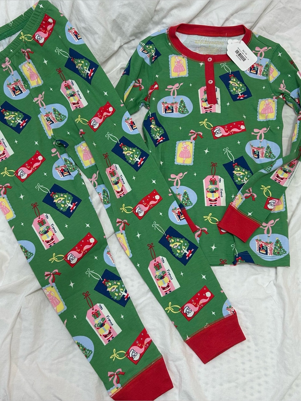 The Beaufort bonnet company nwt Christmas pajamas size 8